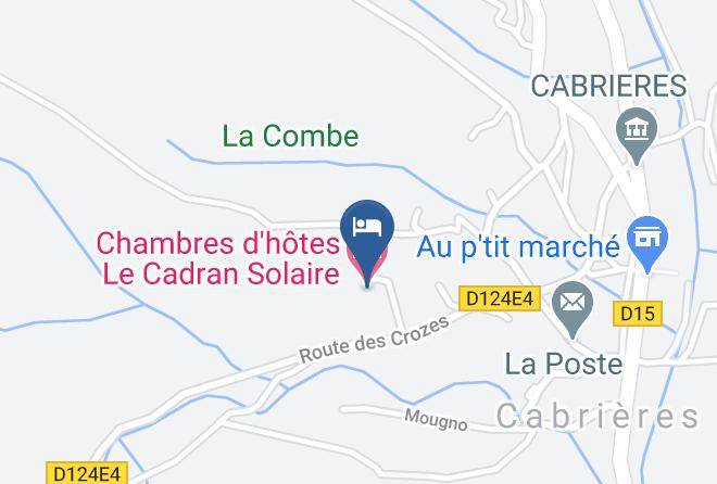 Herault - Chambres D'hotes Le Cadran Solaire Maps