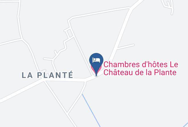 Vienne - Chambres D'hotes Le Chateau De La Plante Maps