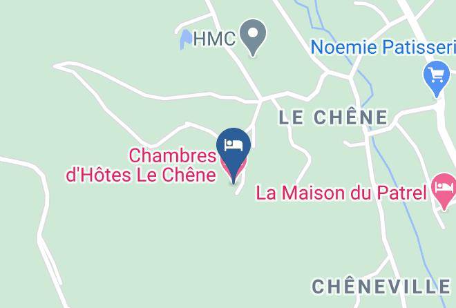 Vosges - Chambres D'hotes Le Chene Maps
