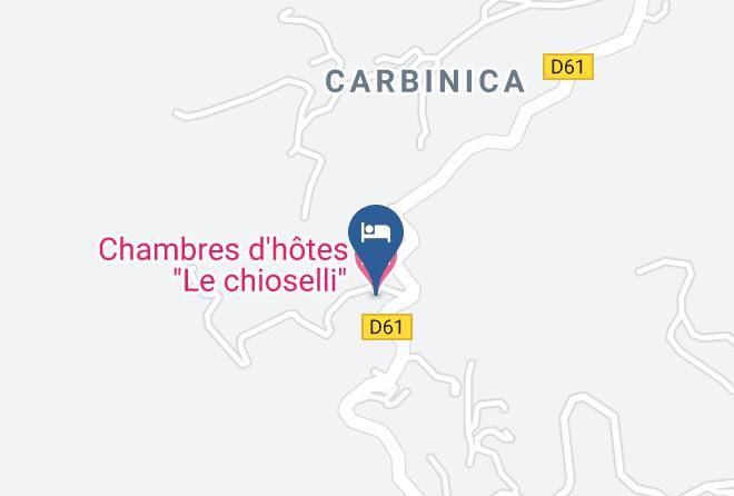 Southernsica - Chambres D'hotes Le Chioselli Maps