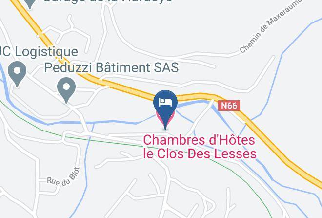 Vosges - Chambres D'hotes Le Clos Des Lesses Maps