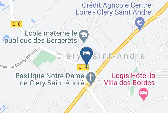 Loiret - Chambres D Hotes Le Clos Tilia Maps