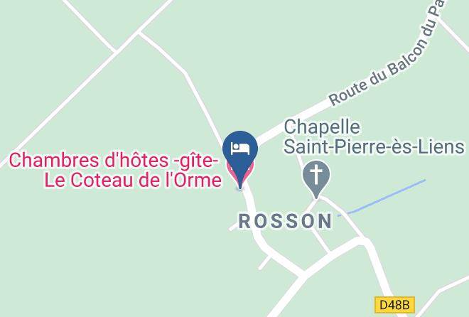 Aube - Chambres D'hotes Gite Le Coteau De L'orme Maps