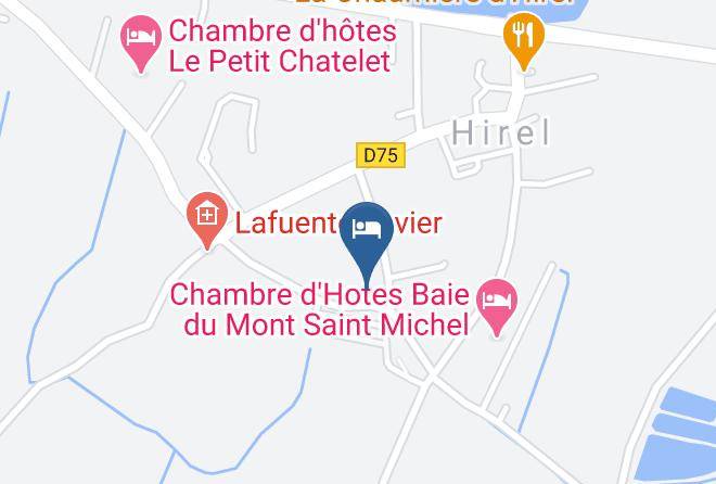 Ille Et Vilaine - Chambres D'hotes Le Domaine Maps