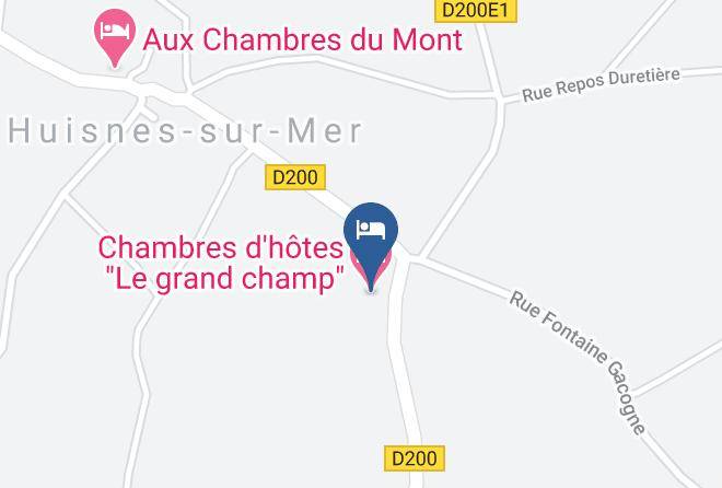 Manche - Chambres D'hotes Le Grand Champ Maps