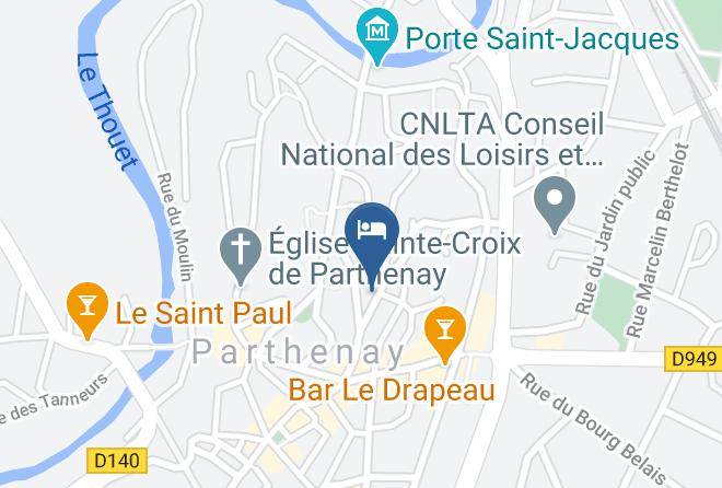 Deux Sevres - Chambres D'hotes Le Grand Logis Maps