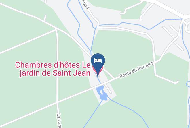 Oise - Chambres D'hotes Le Jardin De Saint Jean Maps