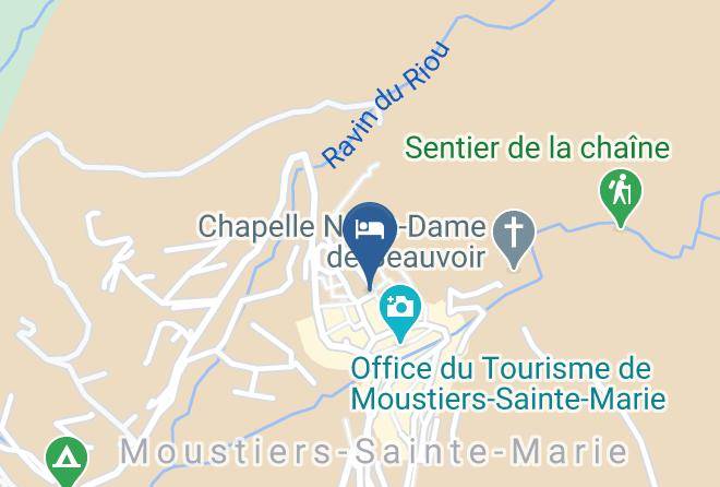 Alpes De Haute Provence - Chambres D'hotes Le Lavoir Maps