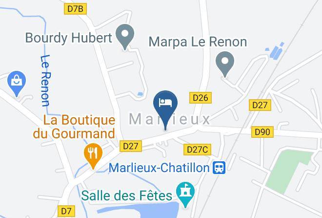 Ain - Chambres D'hotes Le Lion D'or Maps