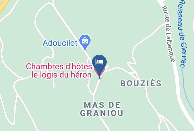 Lot - Chambres D'hotes Le Logis Du Heron Maps