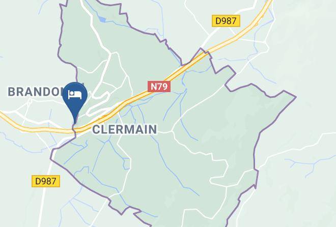 Saone Et Loire - Chambres D'hotes Le Manoir Sur La Roche Maps