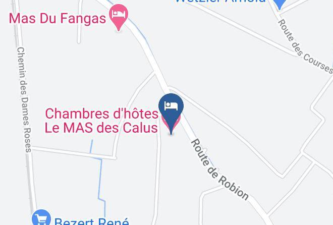 Vaucluse - Chambres D'hotes Le Mas Des Calus Maps