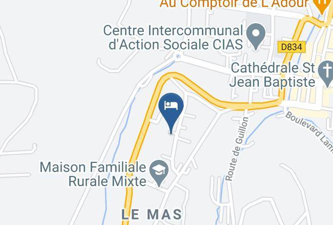 Landes - Chambres D'hotes Le Mas Maps