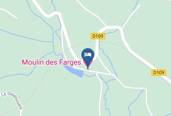 Correze - Moulin Des Farges Maps