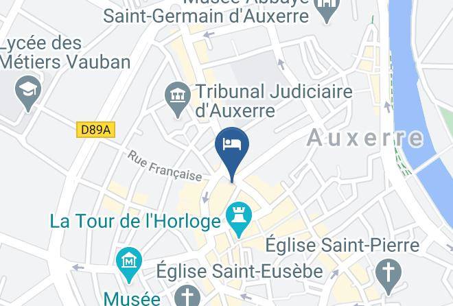 Yonne - Chambres D'hotes Le Nid Maps