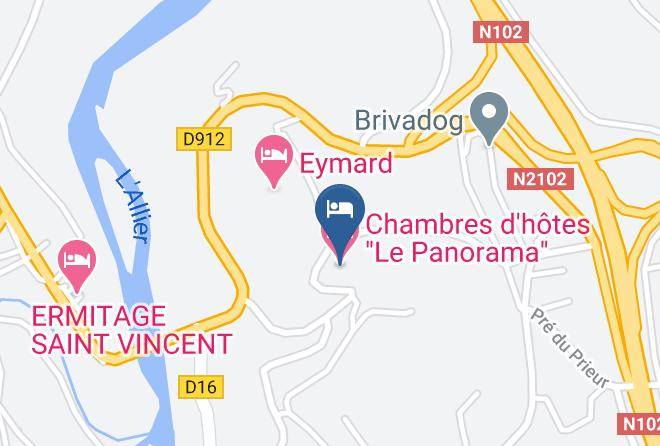 Haute Loire - Chambres D'hotes Le Panorama Maps