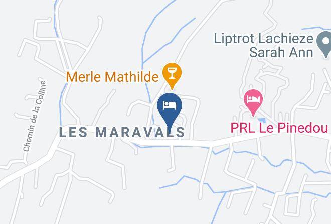 Var - Chambres D'hotes Le Patiobleu Maps
