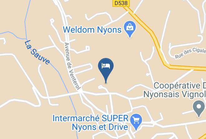 Drome - Chambres D'hotes Le Petit Rouviere Maps