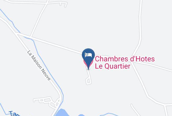 Ille Et Vilaine - Chambres D'hotes Le Quartier Maps