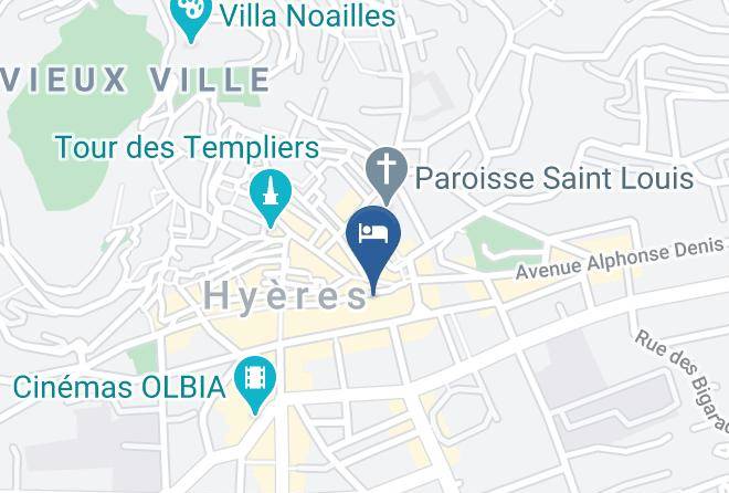 Var - Chambres D'hotes Le Regent Maps