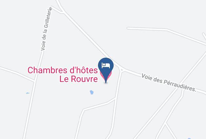 Loir Et Cher - Chambres D'hotes Le Rouvre Maps