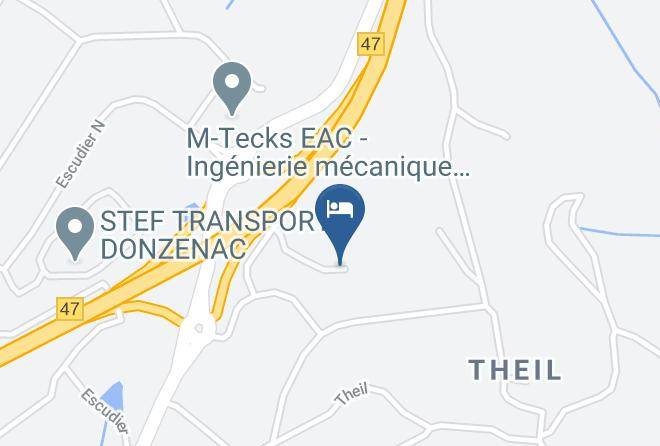Correze - Chambres D'hotes Le Saleix Maps