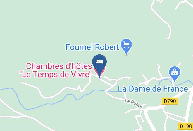 Gard - Chambres D'hotes Le Temps De Vivre Maps