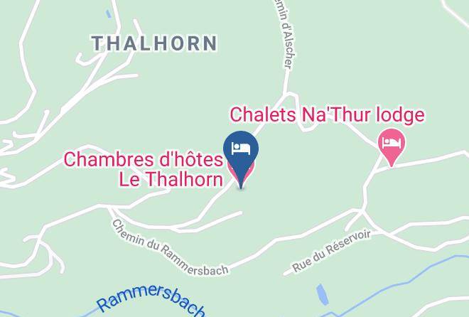 Haut Rhin - Chambres D'hotes Le Thalhorn Maps