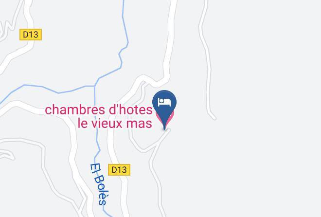 Pyrenees Orientales - Chambres D'hotes Le Vieux Mas Maps