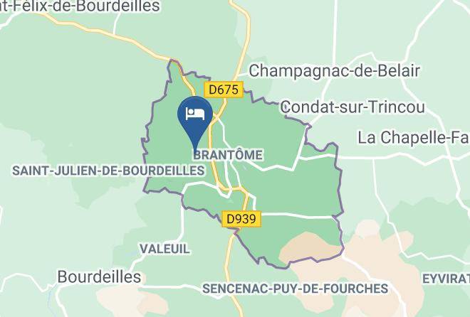 Dordogne - Chambres D'hotes Le Vignaud Maps