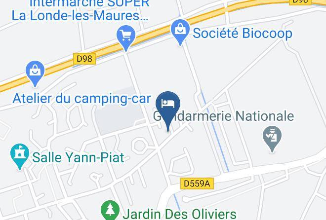Var - Chambres D'hotes Les Agatheas Maps