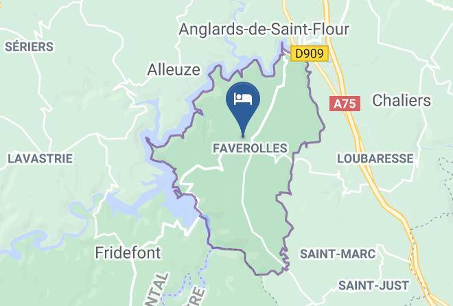 Cantal - Chambres D'hotes Les Amis Maps