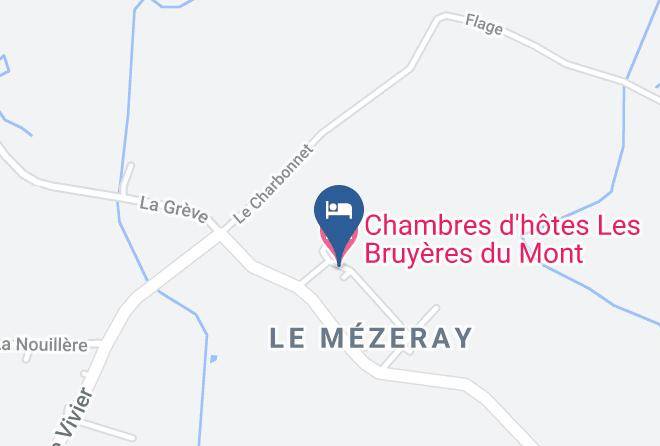 Manche - Chambres D'hotes Les Bruyeres Du Mont Maps