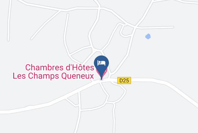 Cotes D Armor - Chambres D'hotes Les Champs Queneux Maps