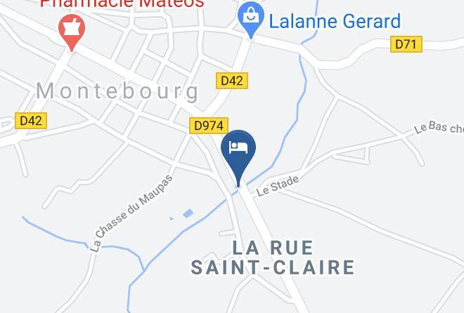 Manche - Chambres D'hotes Les Clematites En Cotentin Maps