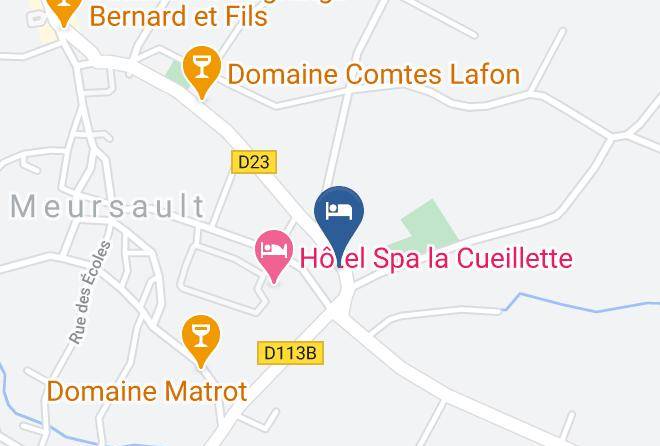Cote D Or - Chambres D'hotes Les Ecureuils Maps
