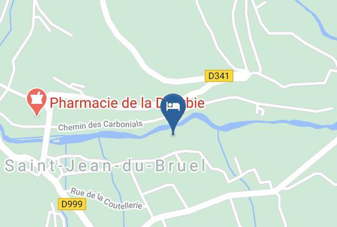 Aveyron - Chambres D'hotes Les Egals Maps