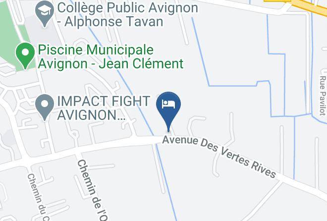 Chambres D Hotes Les Faverolles Avignon Map