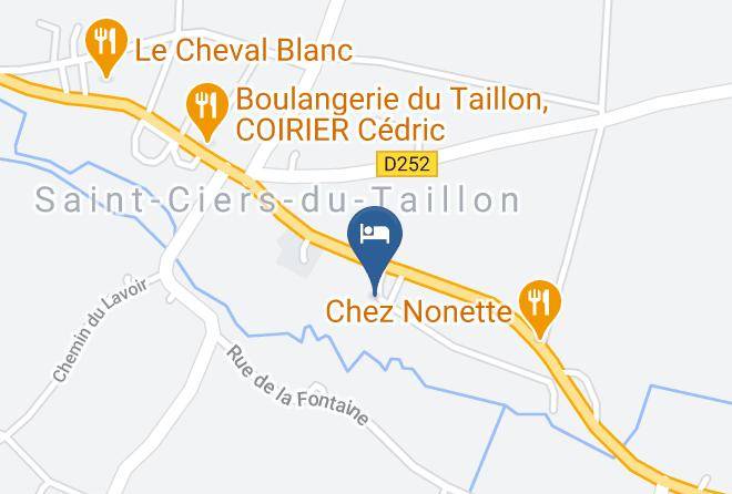 Charente Maritime - Chambres D'hotes Les Fontenilles Maps