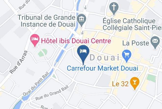 Nord - Chambres D'hotes Les Foulons Douai Maps