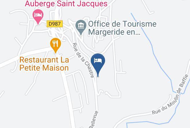 Lozere - Chambres D'hotes Les Genets Maps
