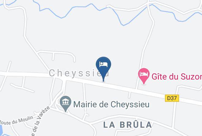 Isere - En Vallee Du Rhone Entre Lyon Et Valence Maps