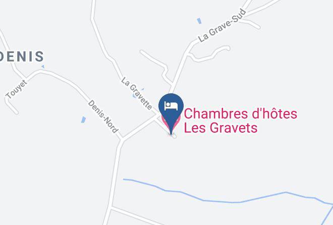 Gironde - Chambres D'hotes Les Gravets Maps
