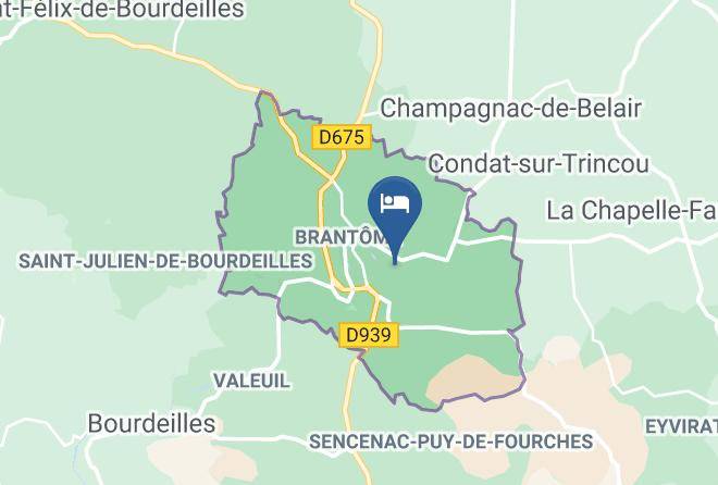 Dordogne - Chambres D'hotes Les Habrans Maps