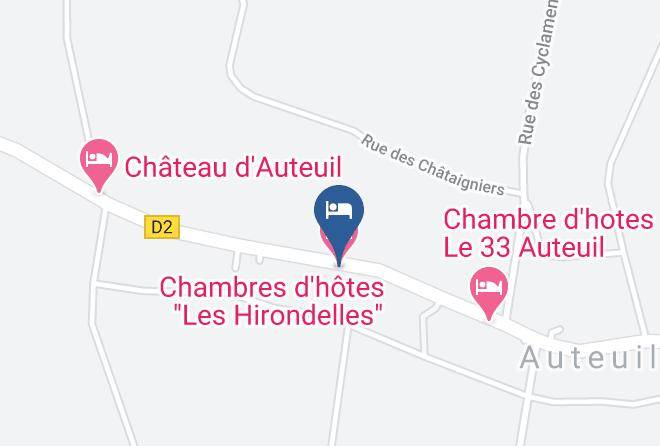 Oise - Chambres D'hotes Les Hirondelles Maps