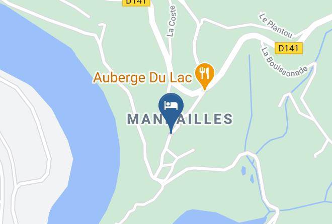 Aveyron - Chambres D'hotes Les Hotes Du Lac Maps