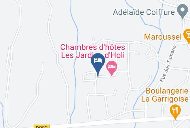 Gard - Chambres D'hotes Les Jardins D'holi Maps