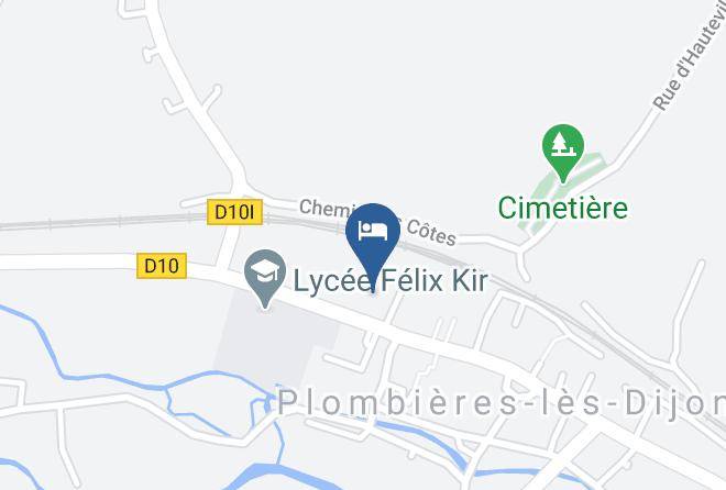 Cote D Or - Chambres D'hotes Les Libellules Maps