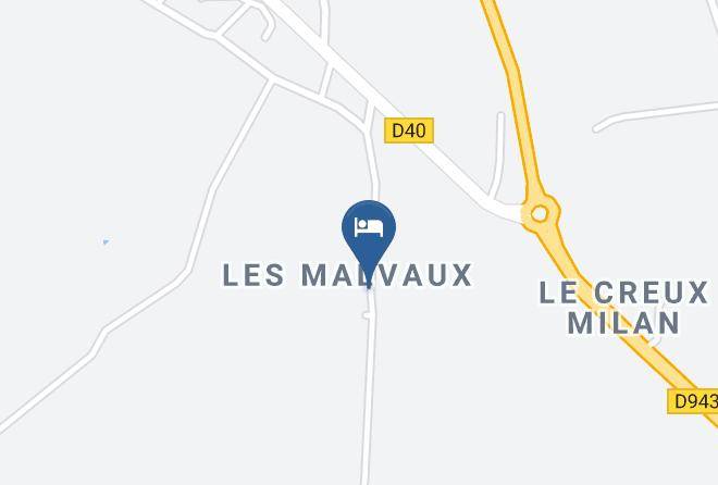 Allier - Chambres D'hotes Les Malvaux Allier Auvergne Maps