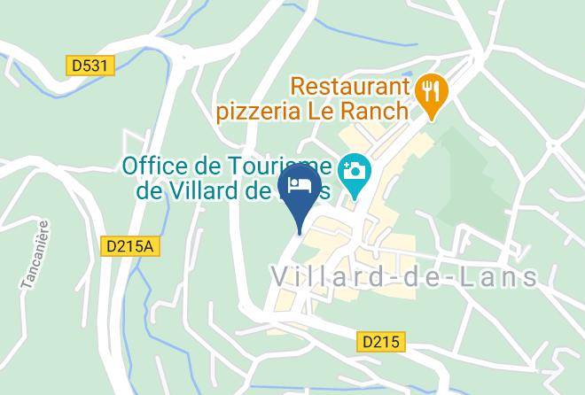 Isere - Chambres D'hotes Les Matins Bleus Maps